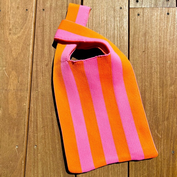 **SOLD** Nikki Striped Tote Bag - Picture 1 of 1